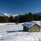 Hütte in den Bergen