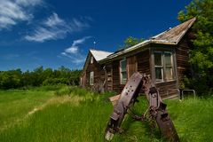 Hütte in der Prärie