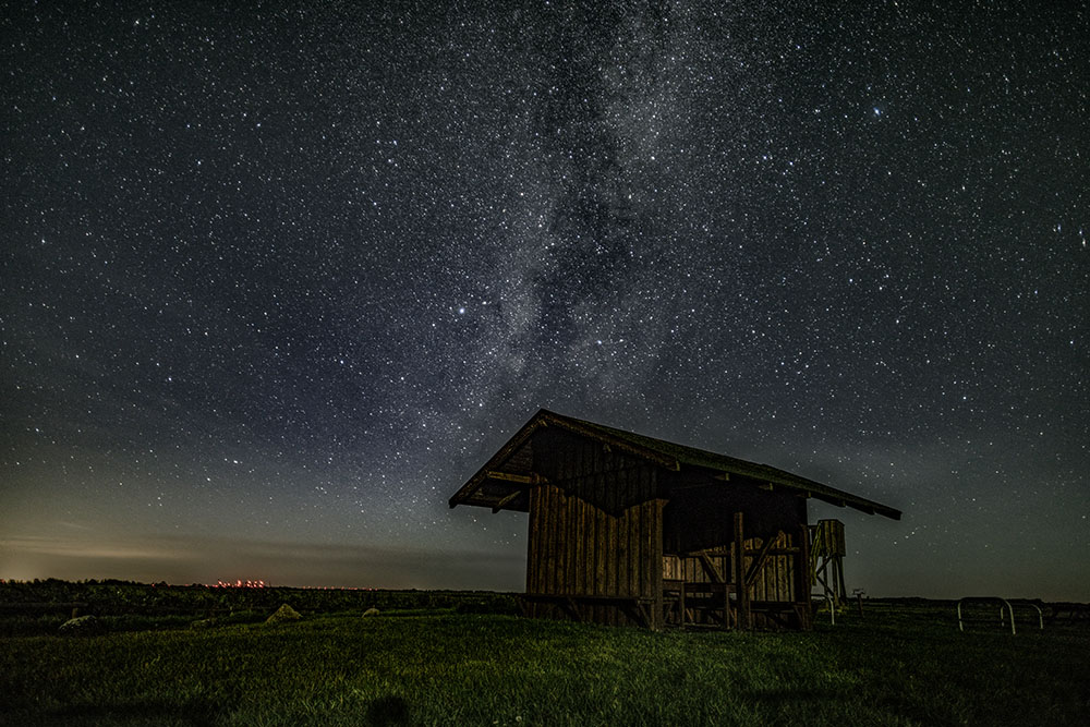 Hütte in der Sorgeniederung