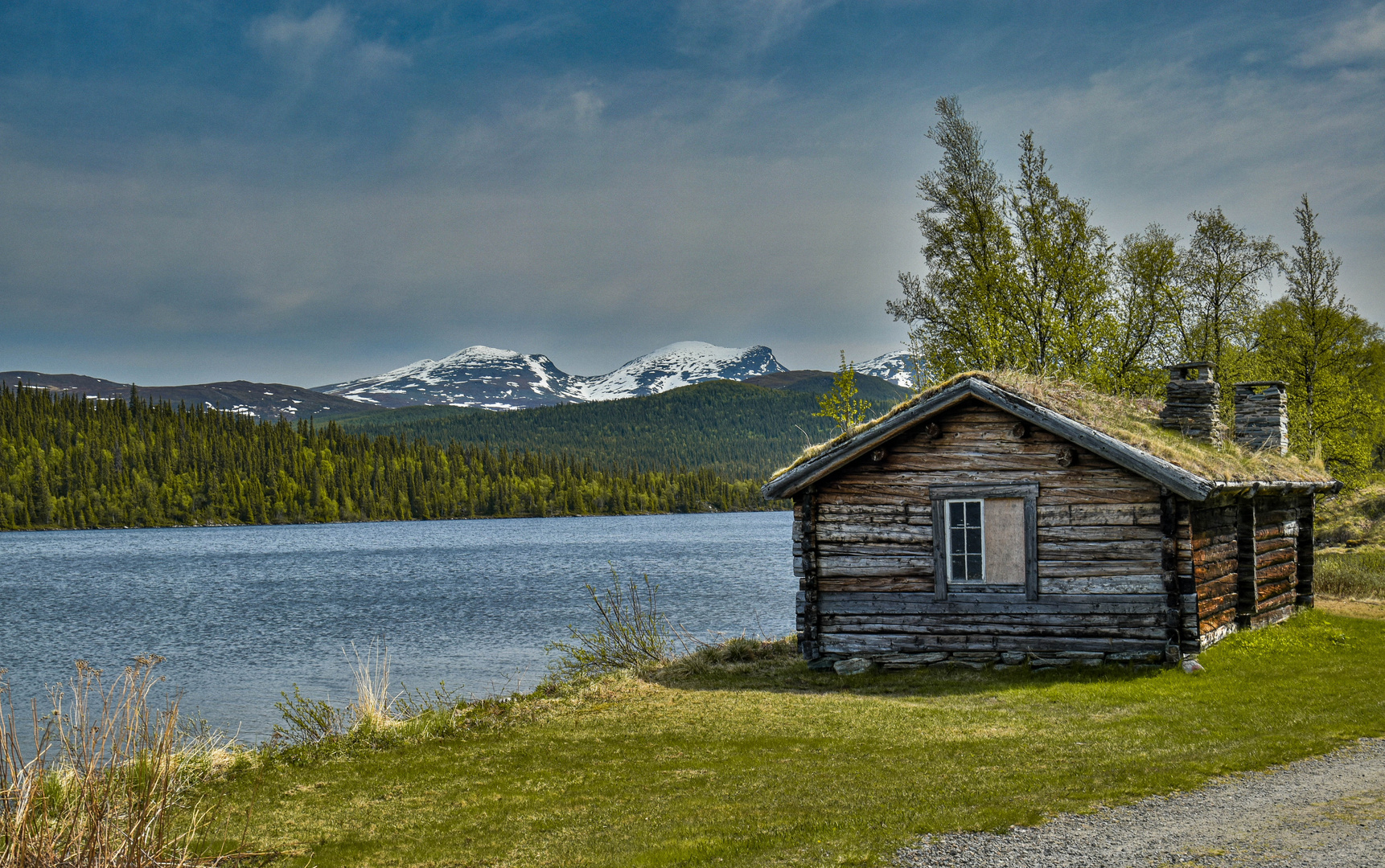 Hütte in Schwedisch - Lappland