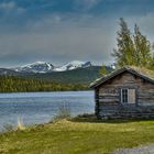 Hütte in Schwedisch - Lappland