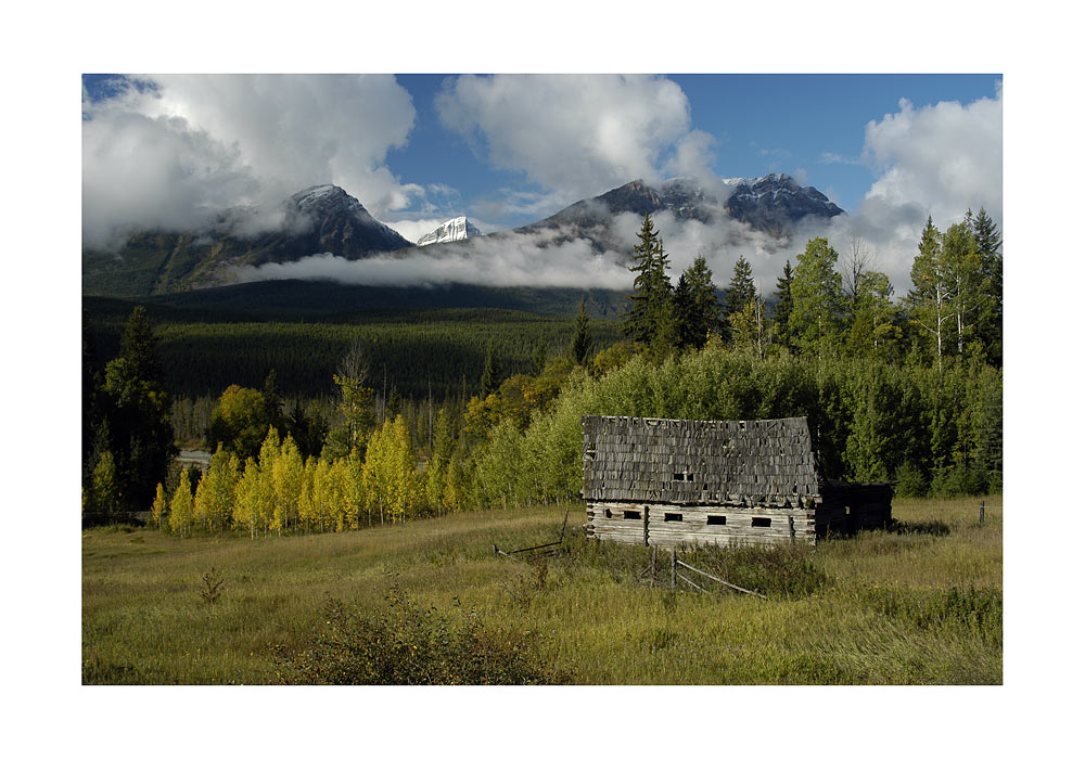 Hütte mit Aussicht