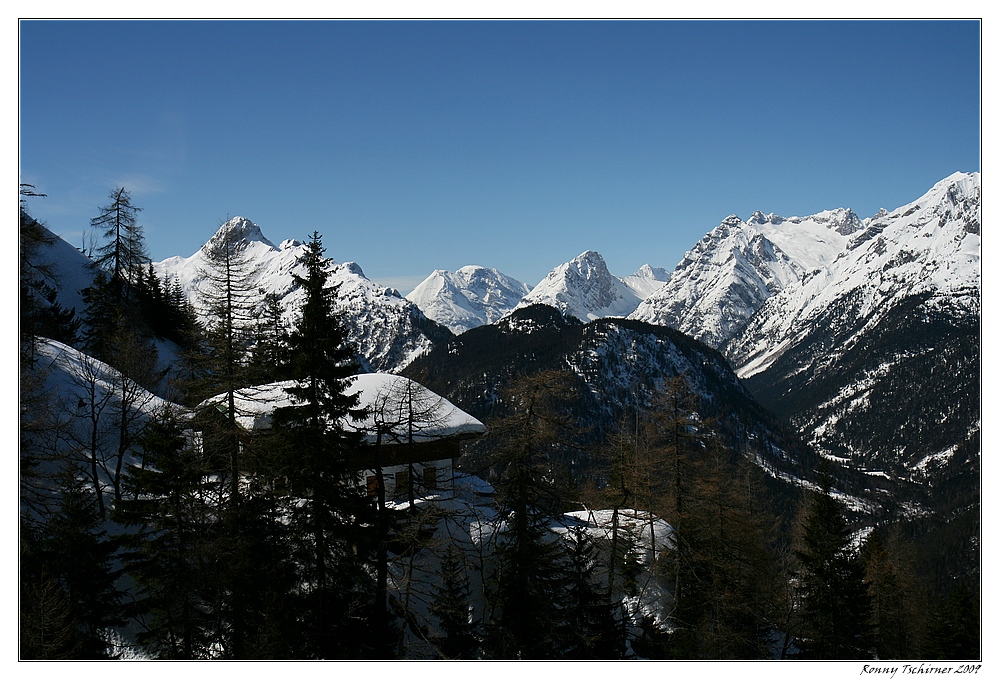 Hütte mit Aussicht