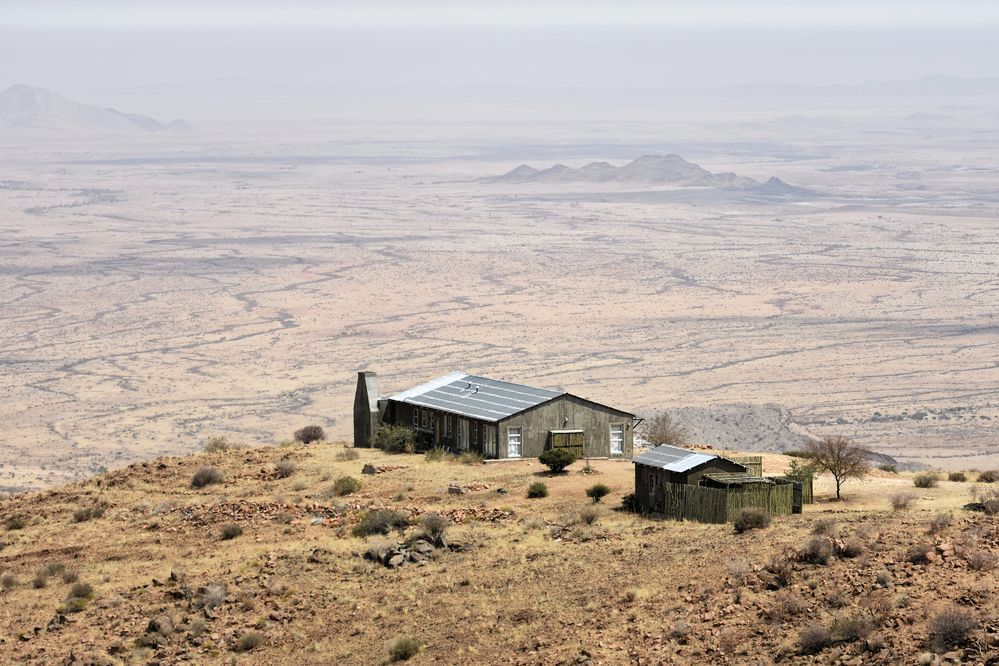 Hütte mit Aussicht