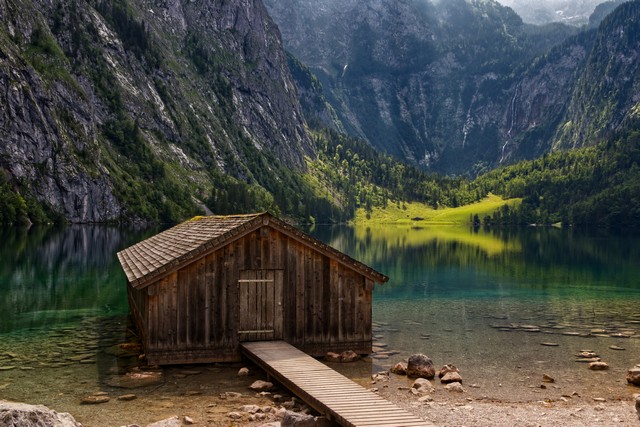 Hütte Obersee