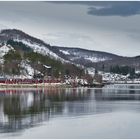 Hütten am Fjord