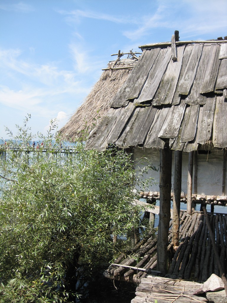 Hütten am See