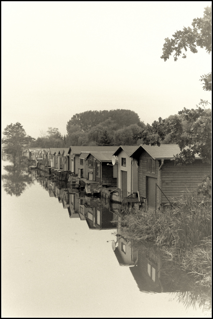 Hütten am Wasser