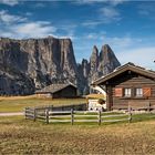 Hütten auf der Alm