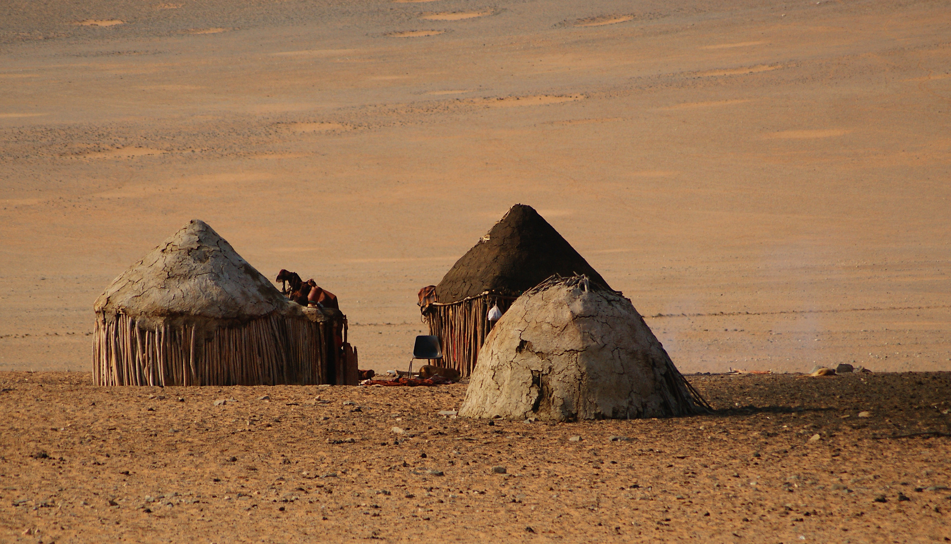 Hütten der Himba