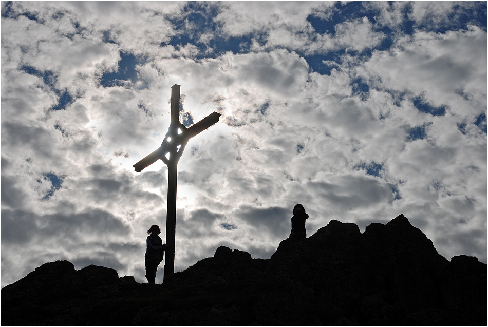 Hütten-Gipfelkreuz