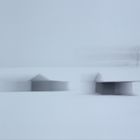 Hütten im Schnee