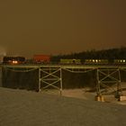 Hüttenbachviadukt Oberwiesenthal bei Nacht