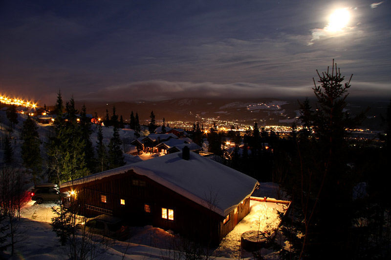 Hüttendorf in Trysil