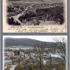 Hüttenreihe um 1900 und 2010