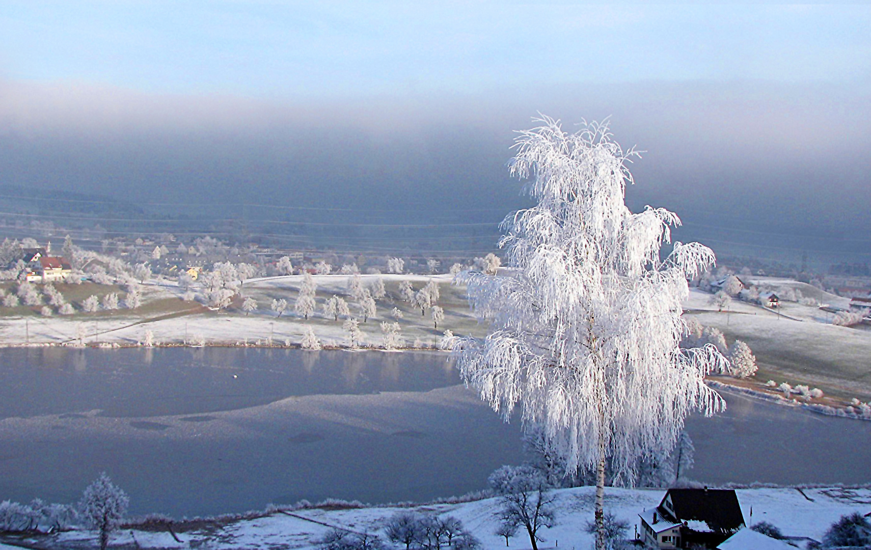 Hüttnerseeli bei Frost