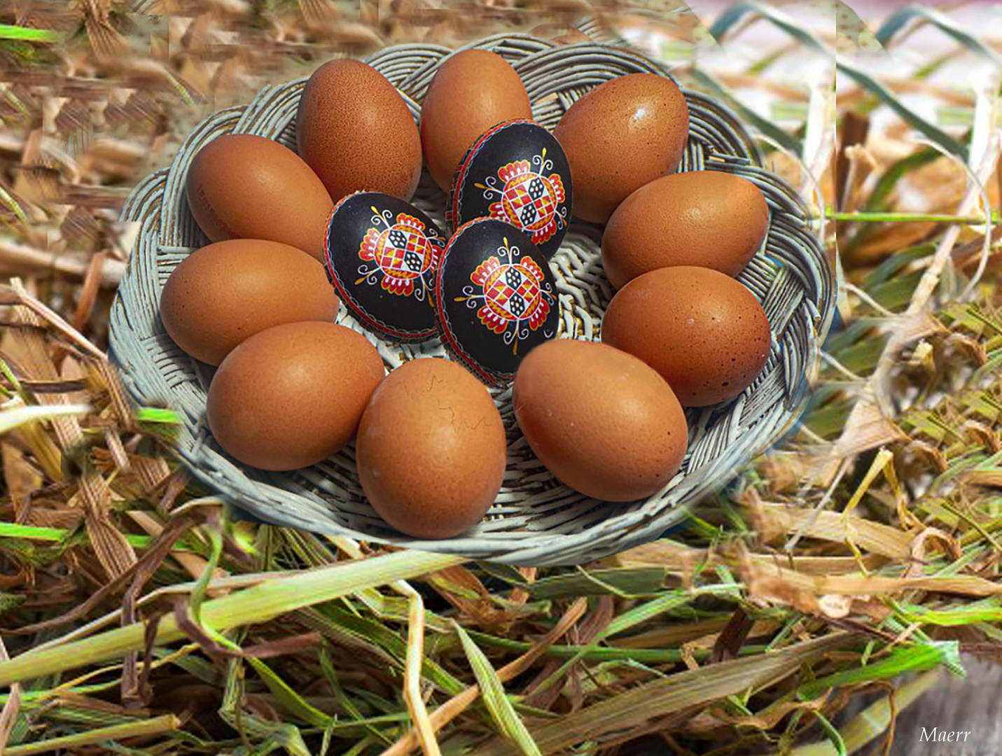 Huevos de Pascua.