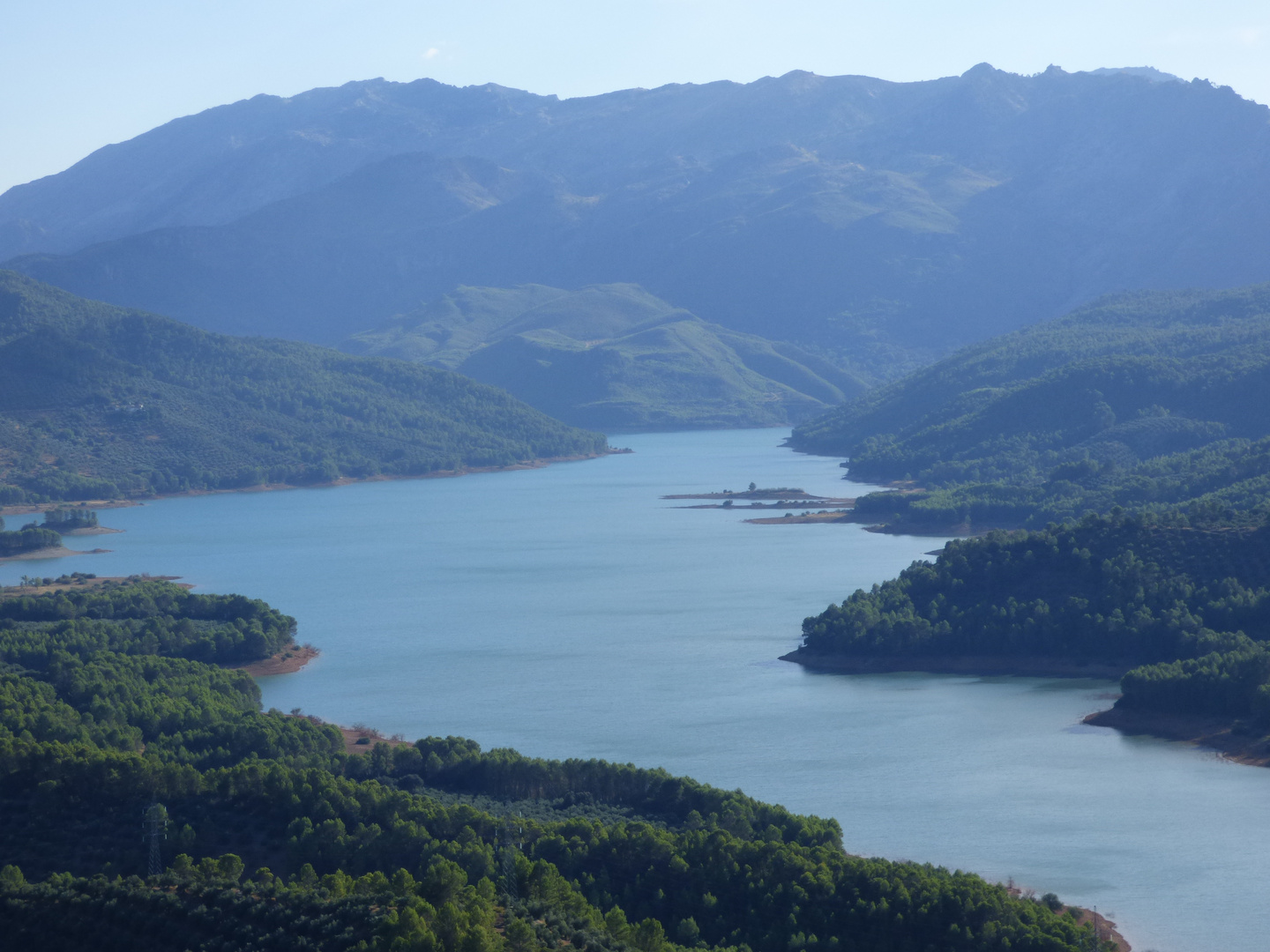 Huge Guadalquivir reservoir