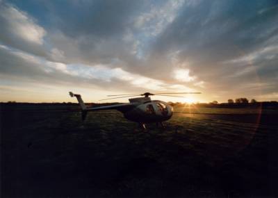 Hughes am frühen Morgen