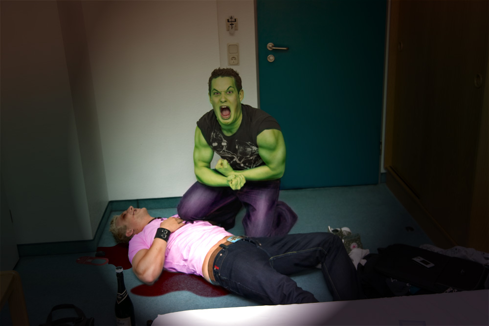 Hulk frißt (Ex)Popstar