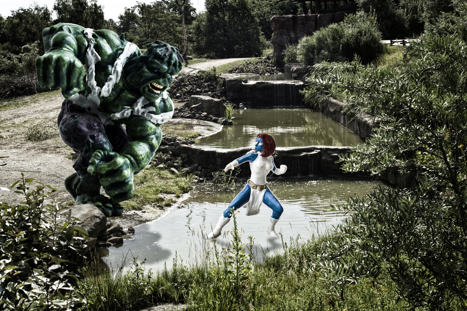 Hulk vs Mystique