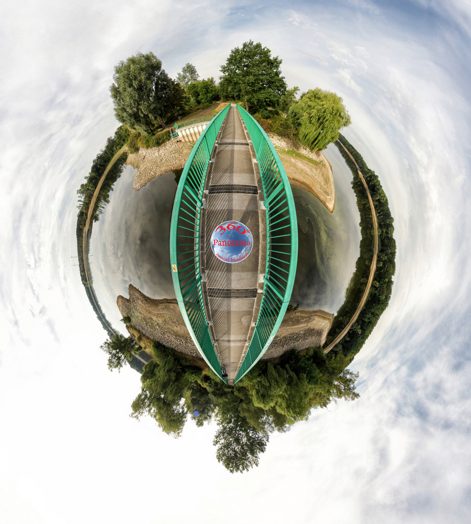 Hullerner Stausee little planet