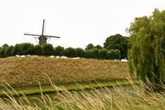 Hulst - Rampart with Mill "de Stadsmolen" - 01