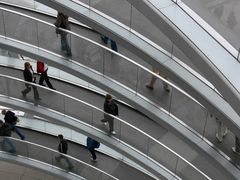 human crossing in Berlin