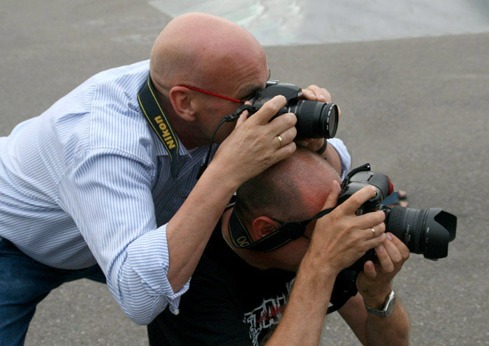 human tripod