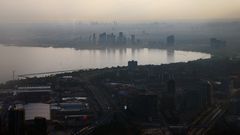 Humber Bay at dusk 