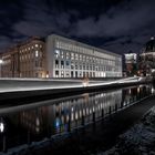 Humboldt Forum in winterlicher Nacht