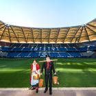 Hummel-Hummel und Zitronenjette besuchen das Volksparkstadion