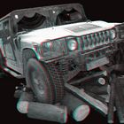 Hummer (3D Anaglyphe)