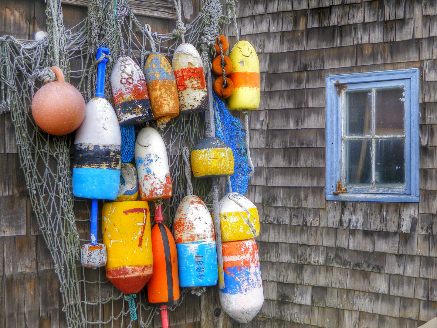 Hummerbojen in Rockport Massachusetts