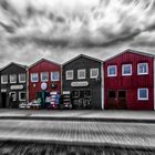 Hummerbuden in Helgoland