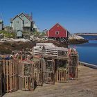 Hummerreusen in Peggy's Cove