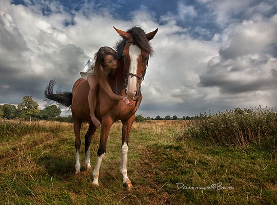 Hummmm ! je t'Aime ... (dialogue entre Aude et sa Monture ;) )