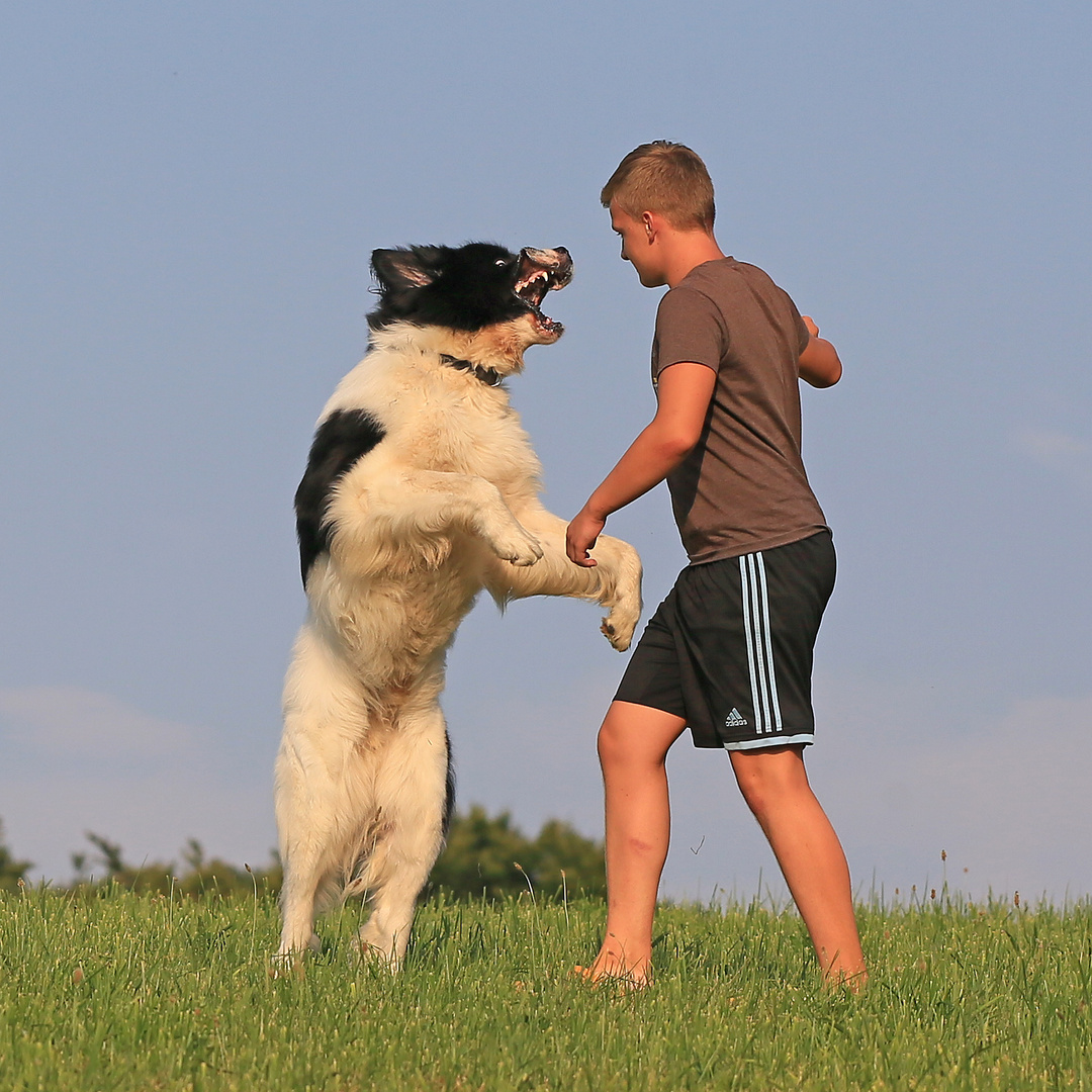 Hund und Kind .....