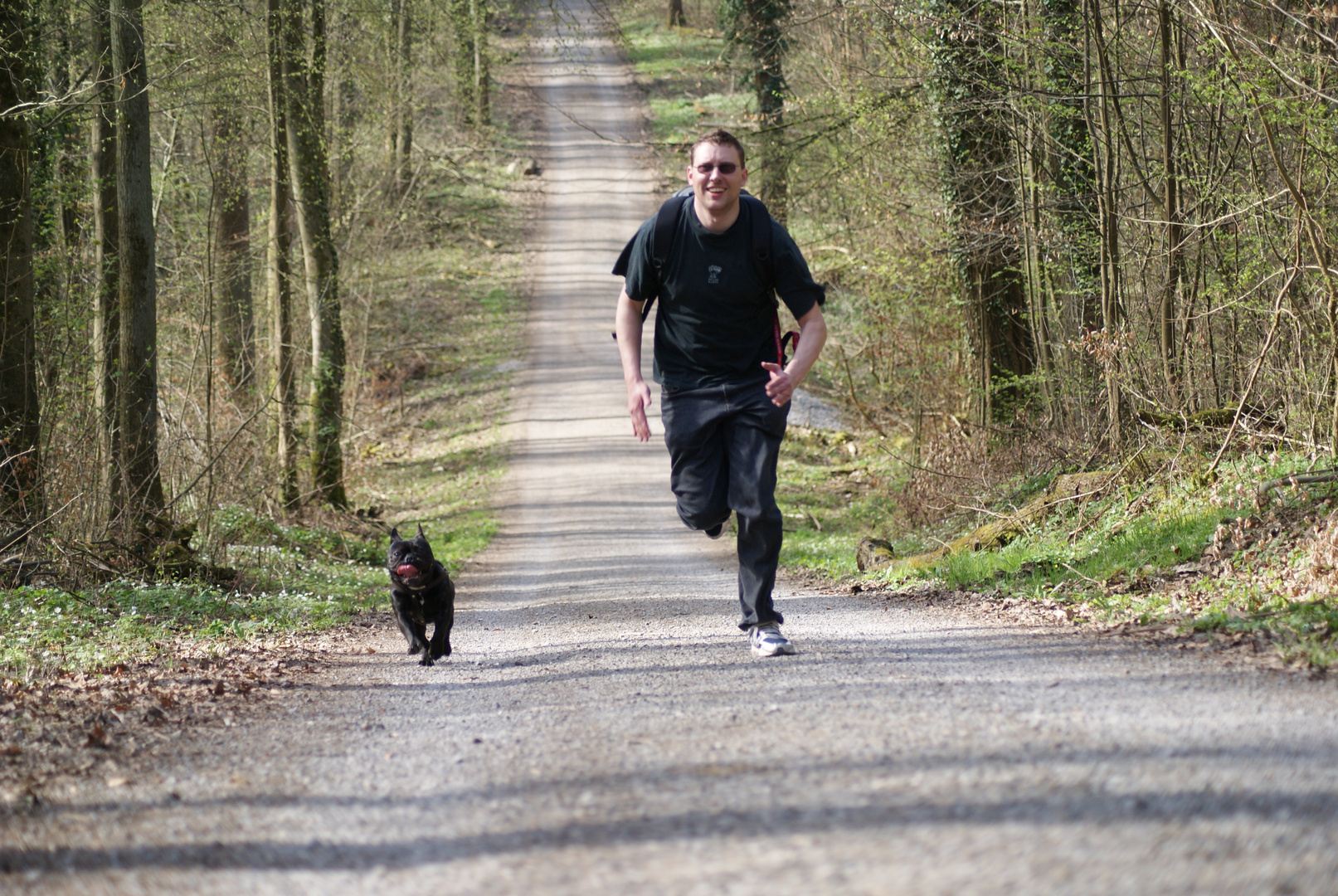 Hund und Mensch