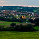 Hunderdorf im Zwielicht (vorderer bayerischer Wald)