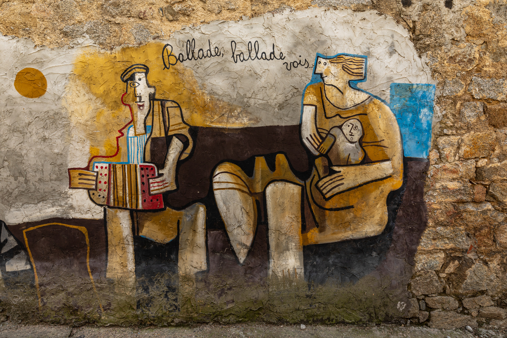 Hunderte Wandmalereien zieren die Straßen von Orgosolo