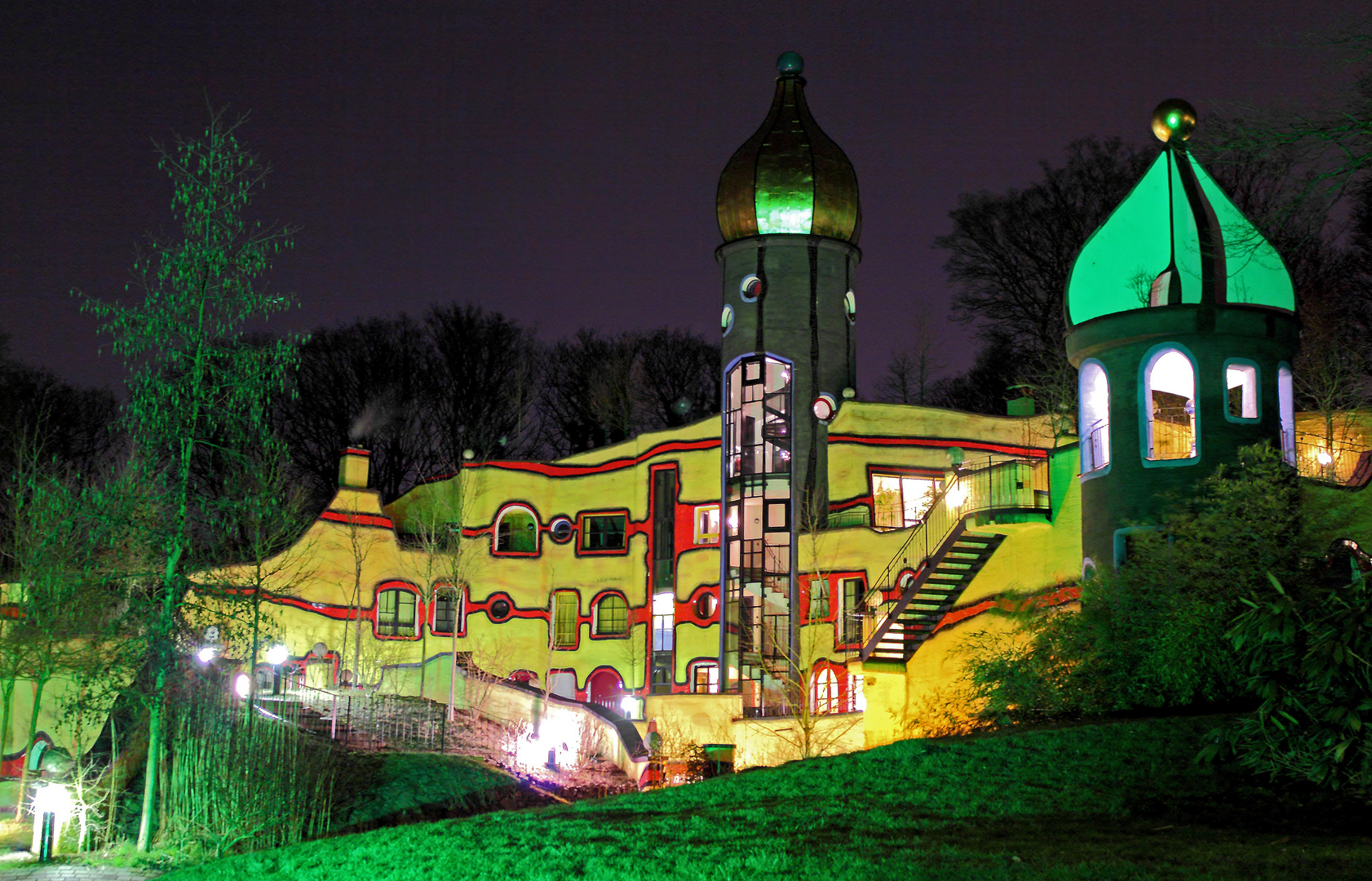 Hundertwassehaus Grugapark Essen