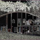 Hundertwasser-Augenschlitz-Haus, auf Digi-art
