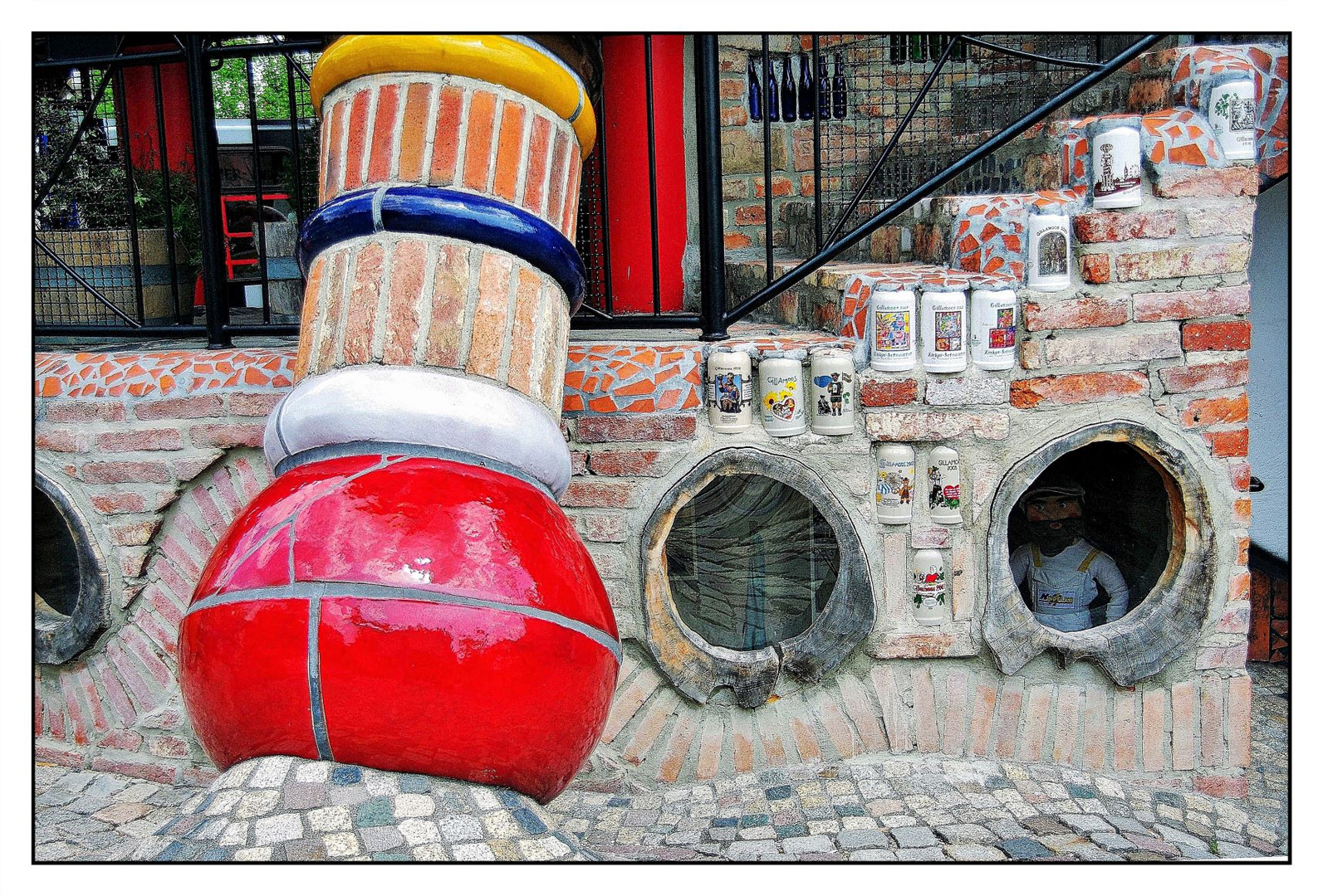 Hundertwasser Biergarten