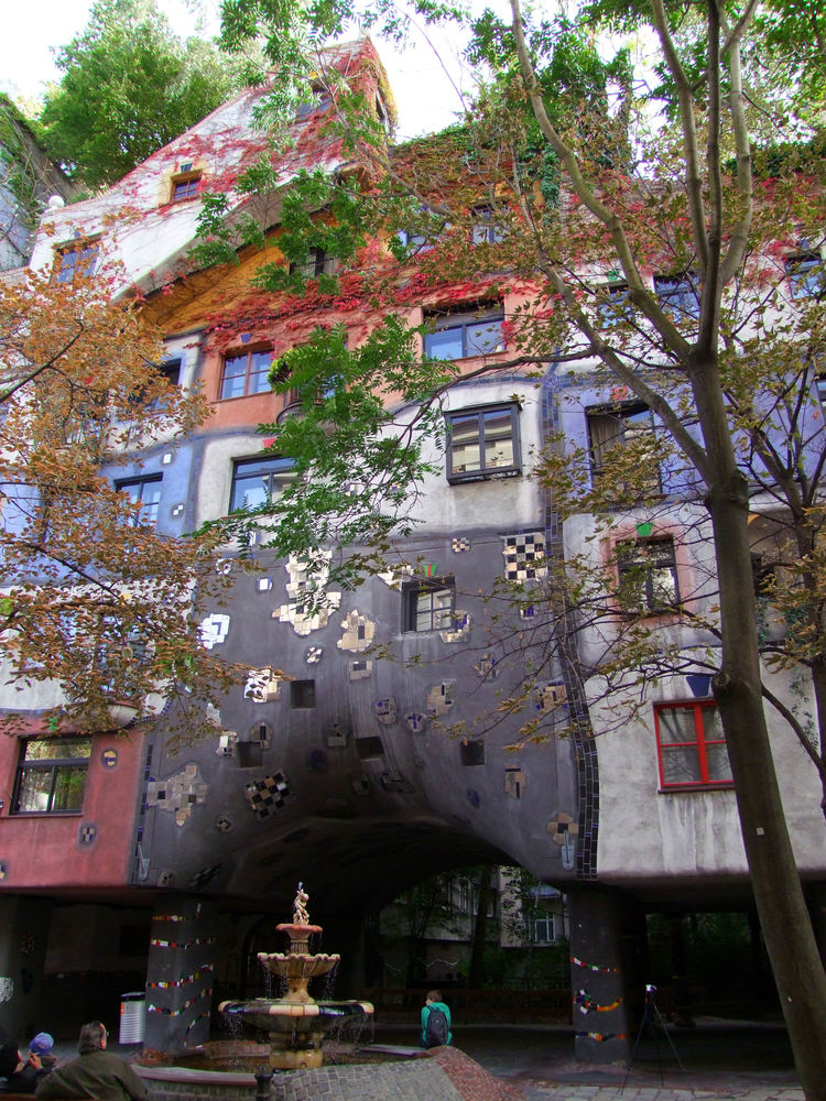 Hundertwasser gestaltet Wien