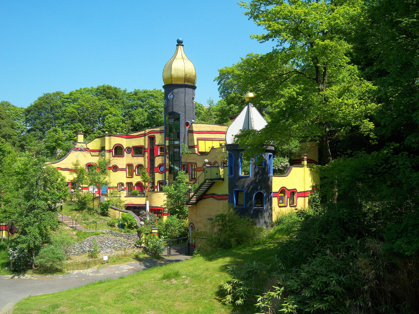 Hundertwasser-Haus im Gruga-Park