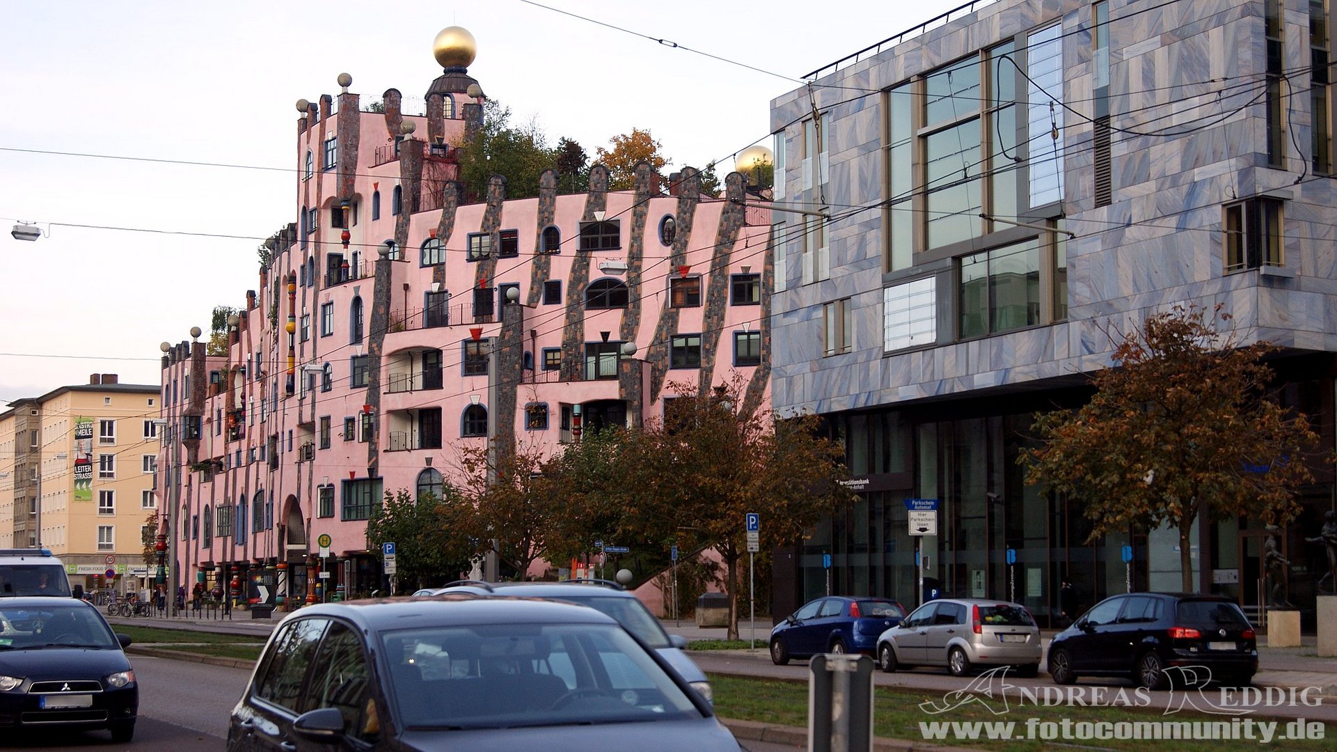 Hundertwasser-Haus in Magdeburg - 12. Oktober 2017