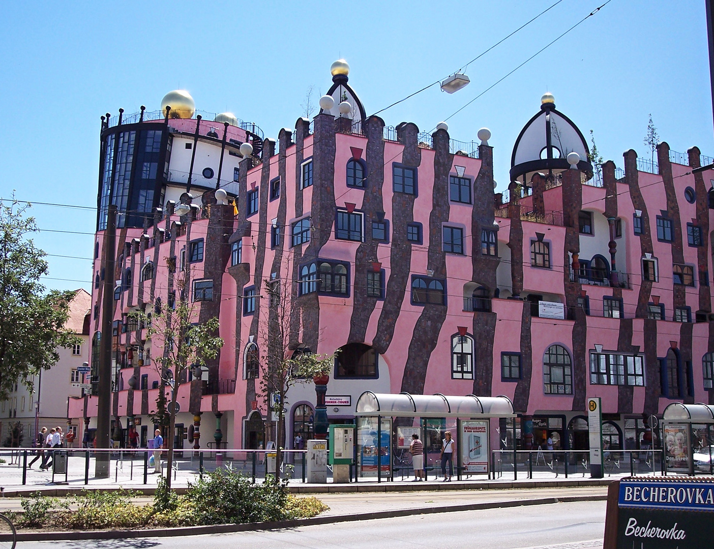 Hundertwasser Haus in Magdeburg