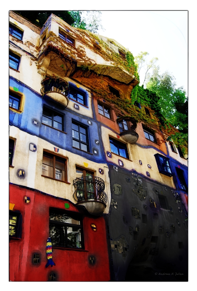 Hundertwasser-Haus in Wien 2011 III