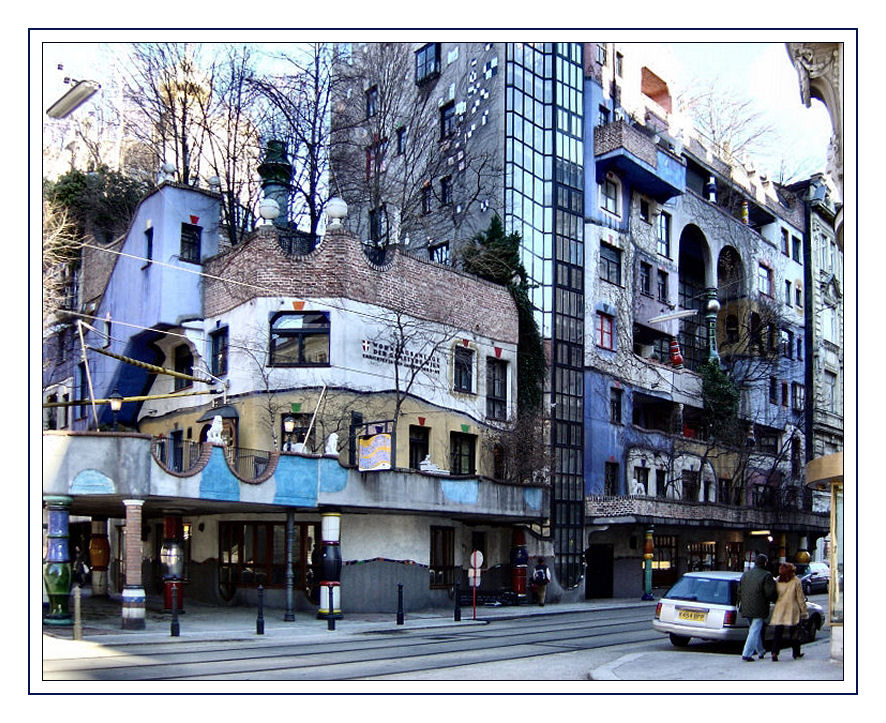 Hundertwasser-haus in Wien